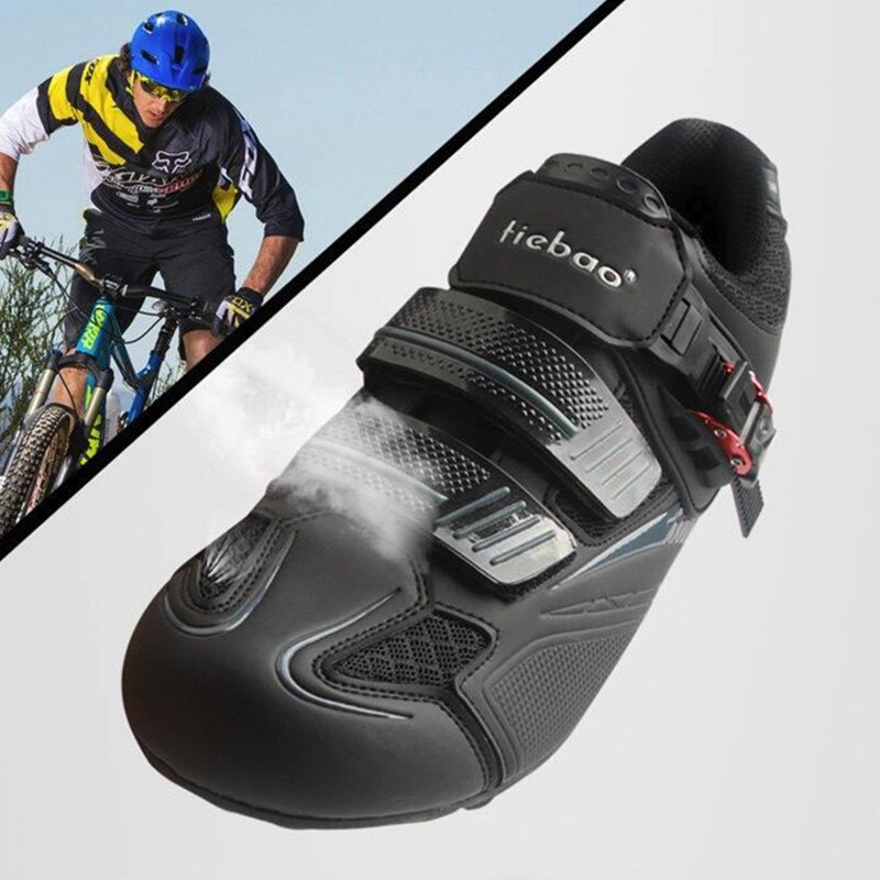 Chaussures Cyclisme Tiebao à Clipser - Femme 41 (8.5 US) - Noir - Quasi Neuves