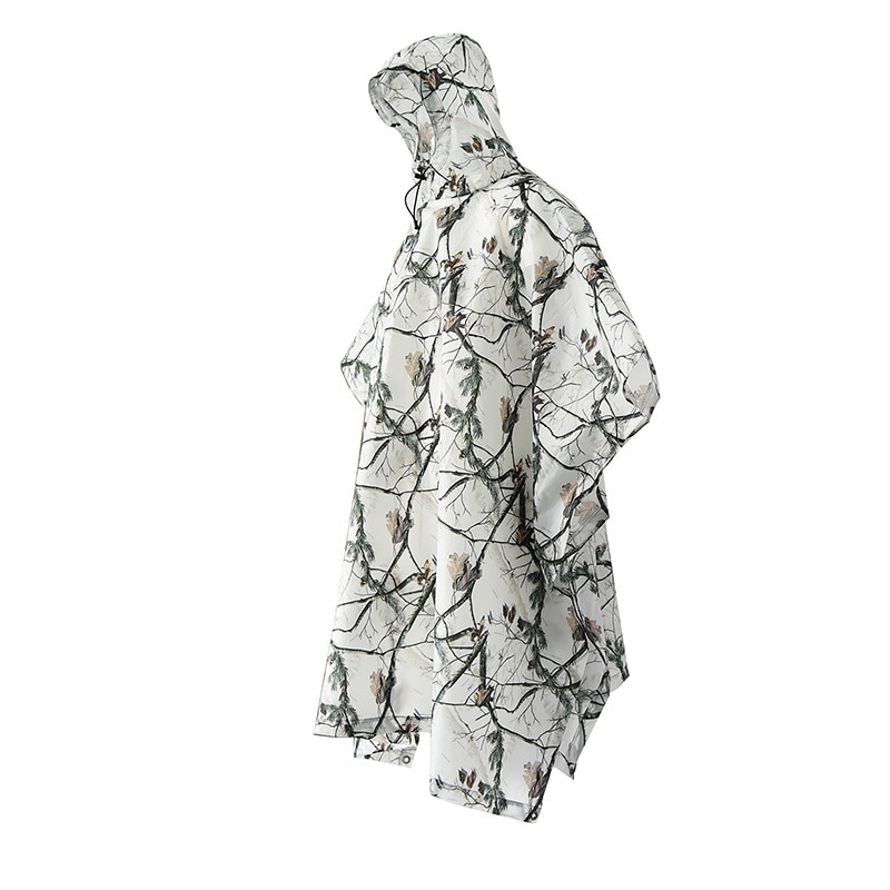 Imperméable imperméable de Camouflage neigeux multifonctionnel imperméable extérieur pour moto Camping voyage K5