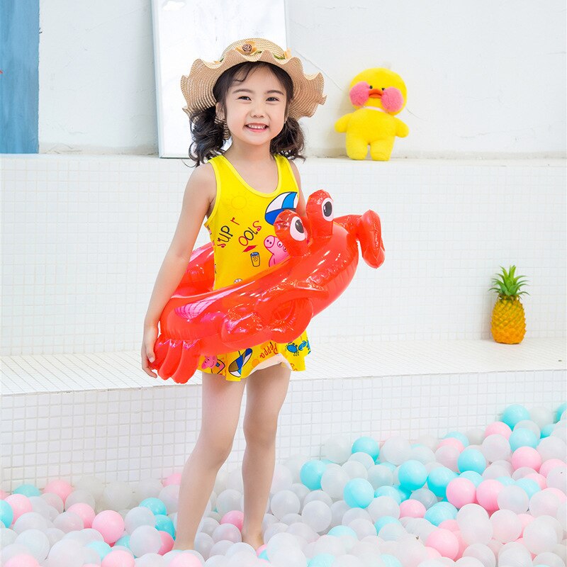 Zomer Split Kinderen Flamingo Krab Eenhoorn Zwemmen Ring Kindje Reddingsboei Zwemmen Ring Voor Kinderen Water Sport