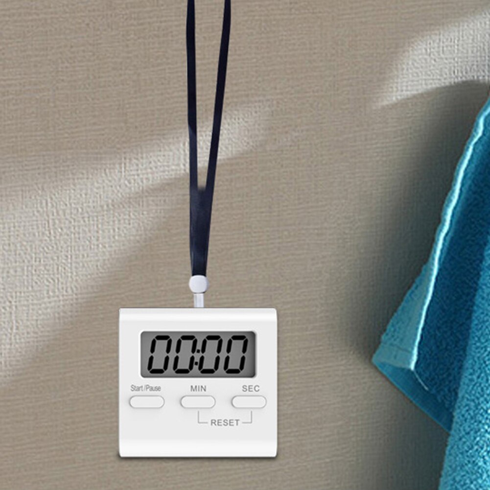 Baking Time Timers Kitchen Accessories Countdown Clock Magnet Loud Practical for Household Kitchen Convenient Part