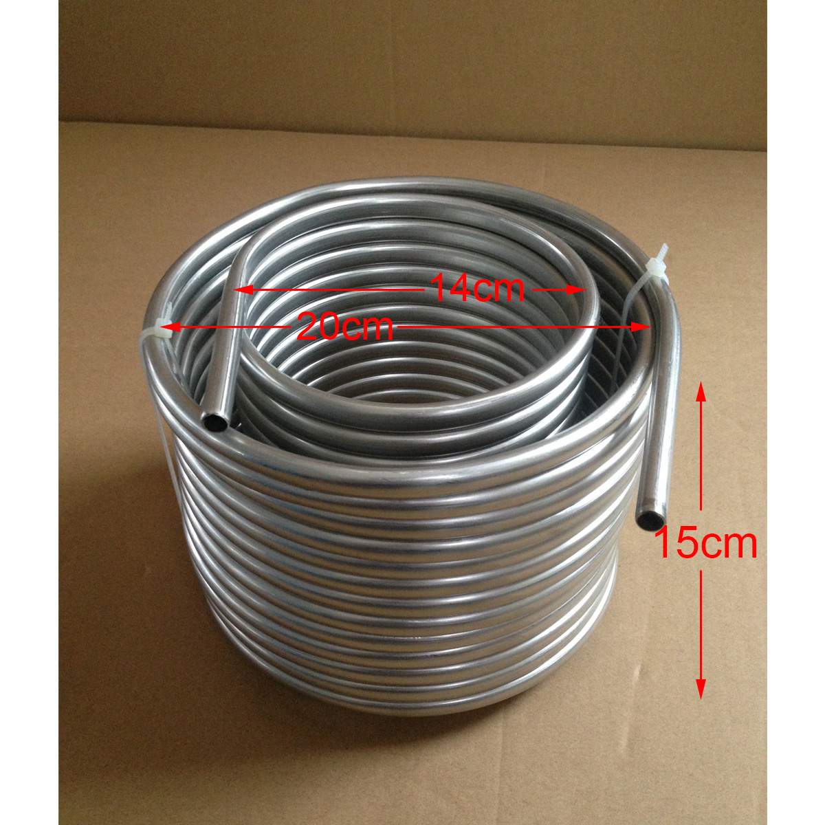 Tubos de refrigeración de acero inoxidable, kegeradores para el hogar, fermentación de mosto, súper eficiente