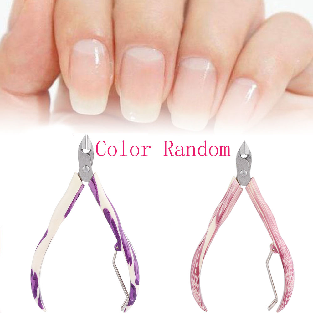 1pcs Stainless Steel Toe Finger Cuticle Nipper Clipper Trimmer Cutter Plier Scissors Nail Manicure Tool