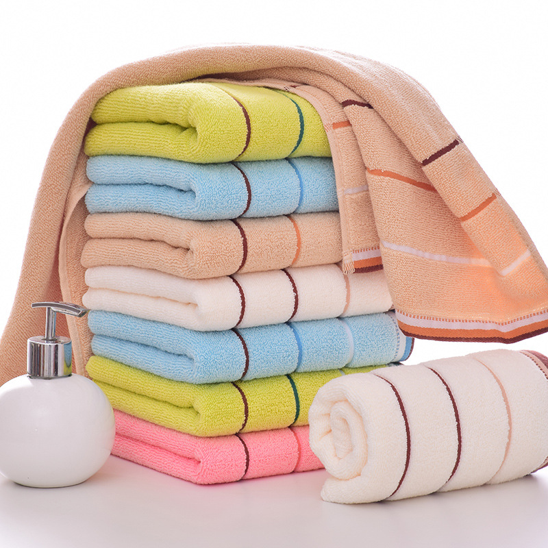35*75cm Face Towel Adult Soft Terry Absorbent Quick Drying Body Hand Hair Bath Towels Washbasin Facecloth Bathroom Towels
