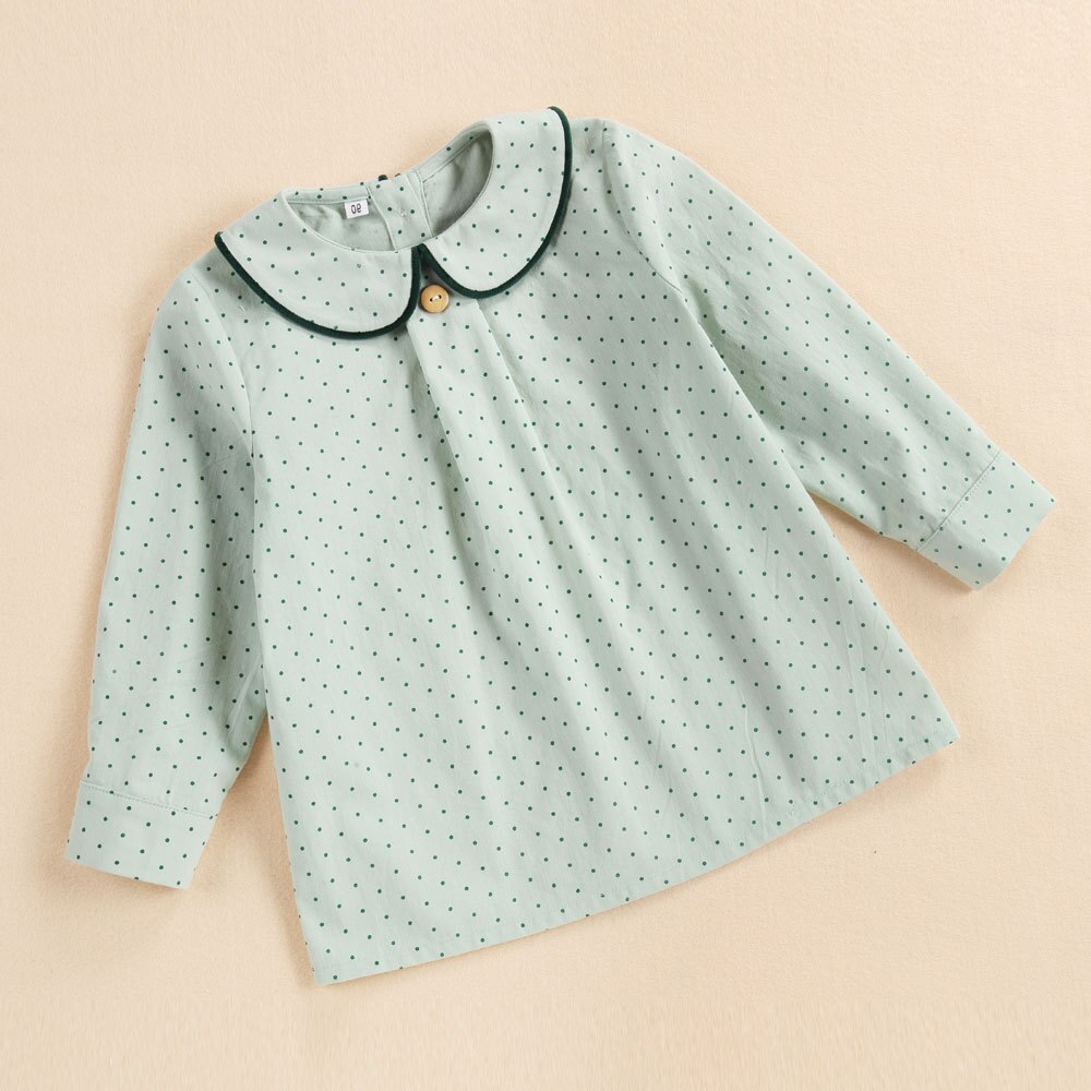 2022 crianças outwear bebê meninos espanhol conjunto de roupas natal verde veludo shorts manga longa camisas algodão roupas menino: long sleeve shirt / 4 T