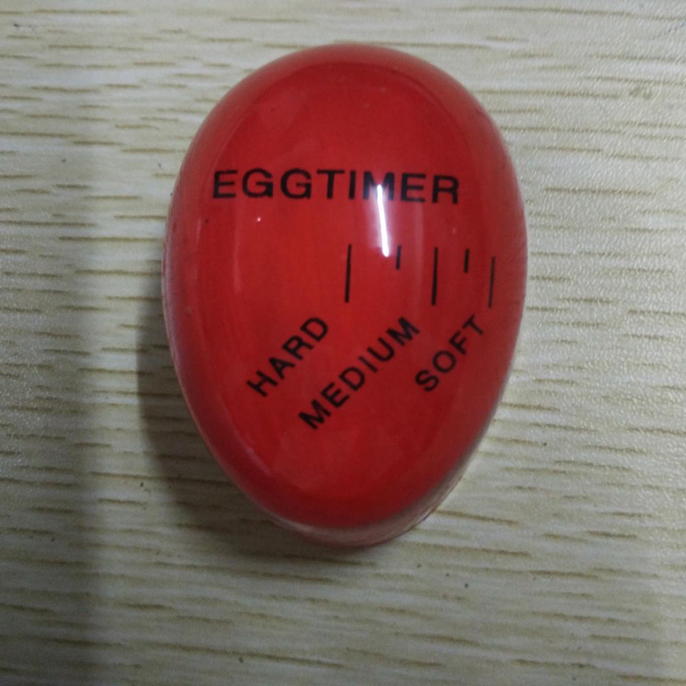 Eco-Friendly Egg Timer Perfect Resin Material Boiled Cooking Helper Kitchen Temperature Timers Eggs Clock Kitchen Tool