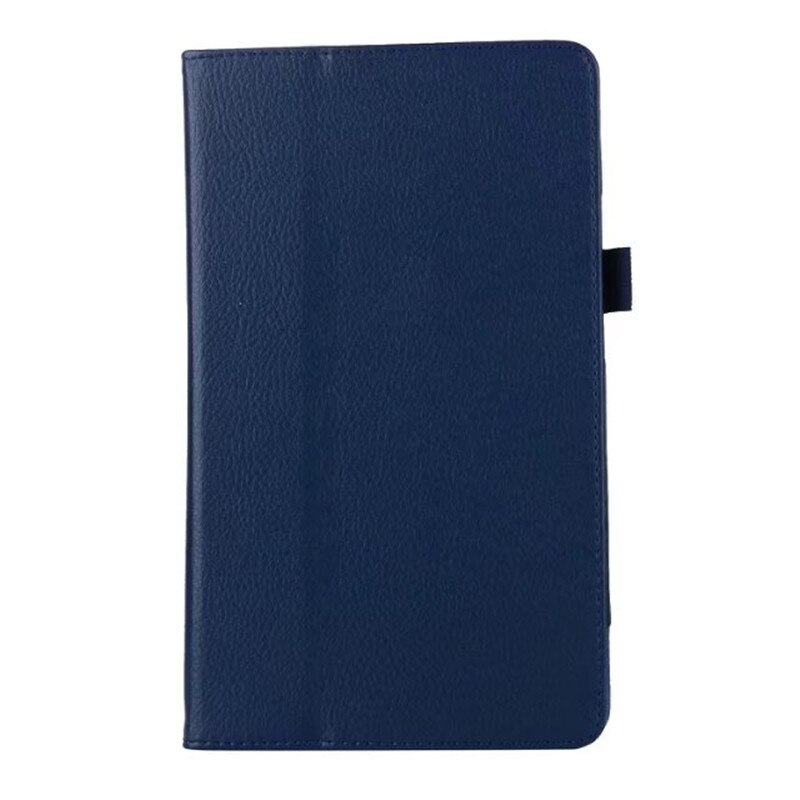 Für Huawei T3 8 Litschi Korn Leder Flip Abdeckung Fall für Huawei MediaPad T3 8,0 KOB-L09 KOB-W09 tablet fall stehen abdeckung: drak blue-li-zhi2zhe