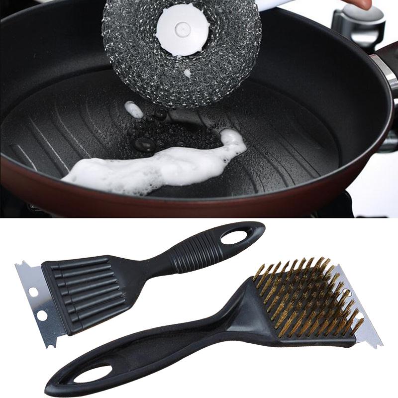 Size:21x7.3CM(Approximately) Bbq Basting Brush Bbq Brush for Grill Cleaning Barbecue Barbecue Barbecue Brass Wire