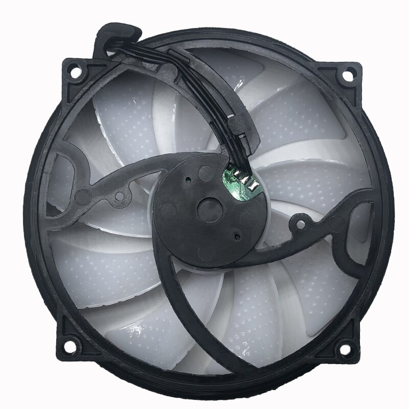 ONLY One Cooling Fan for CPU Cooler 9CM to 12CM RGB LED Quiet 4PIN PWM