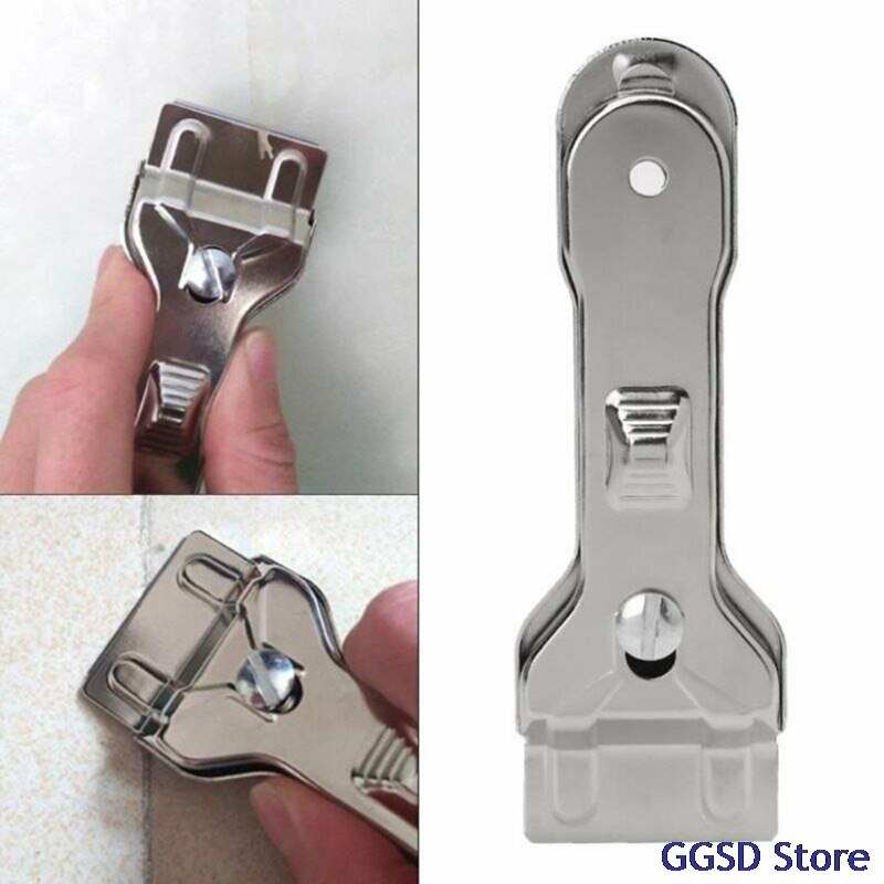 Multifunction Glass Ceramic Hob Scraper Cleaner with Blades for Kitchen Stove Oven Cooker Cleaning Knife Wall Floor Tile Remover