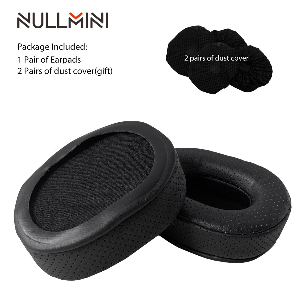 NullMini Replacement Earpads for Bluedio UFO Headphones Thicken Leather Earmuff: Breath leather