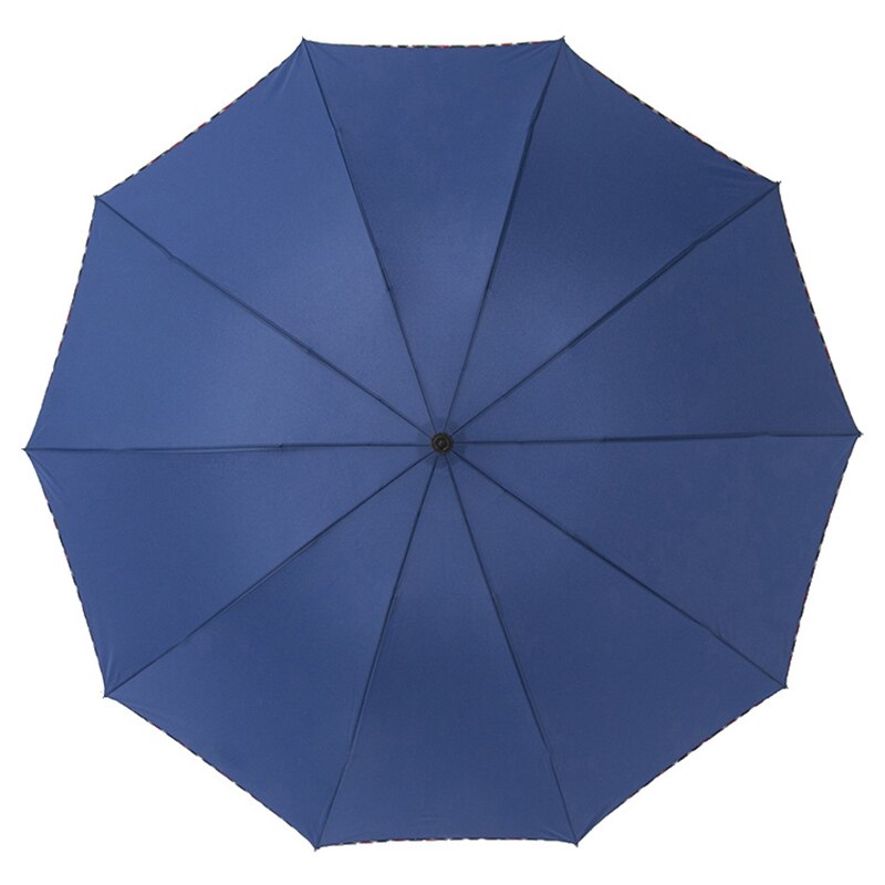 125CM Big Top Umbrella Men Rain Woman Windproof Large Umbrellas Male Women Sun 3 Folding Big Umbrella Outdoor Parapluie