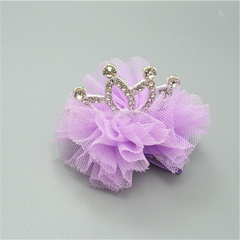 Presilhas de cabelo para crianças, grampos de cabelo de coroa de strass princesa acessórios de cabelo prendedores de cabelo para bebês tiara estéreo grampos de cabelo fofos para meninas