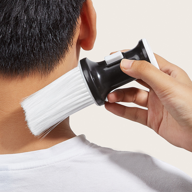 Cepillo suave para quitar el pelo, plumero para el cuello y la cara, cepillos para limpiar barberos, estilista de salón, herramientas de peluquería, accesorios