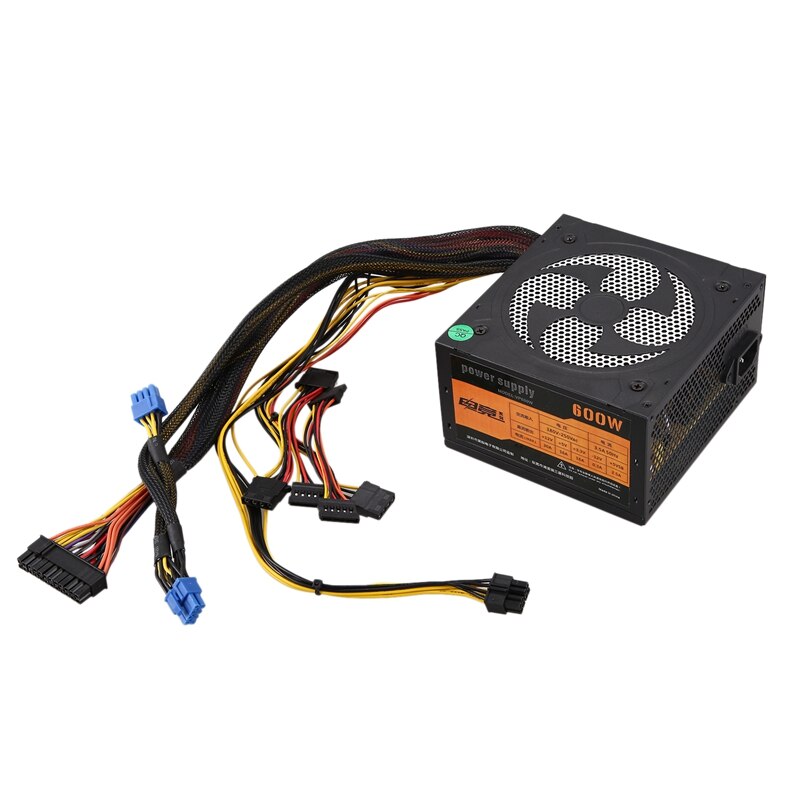 ATX-AS400W Astro 400W ATX Power Supply with Auto-Thermally Controlled 120mm Fan, 115/230V Switch, All Protections