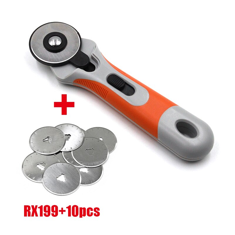 coming 45mm rotary cutter for fabric DIYTailor Knife Handmade Leather Craft Cutting Tool: knife and blades