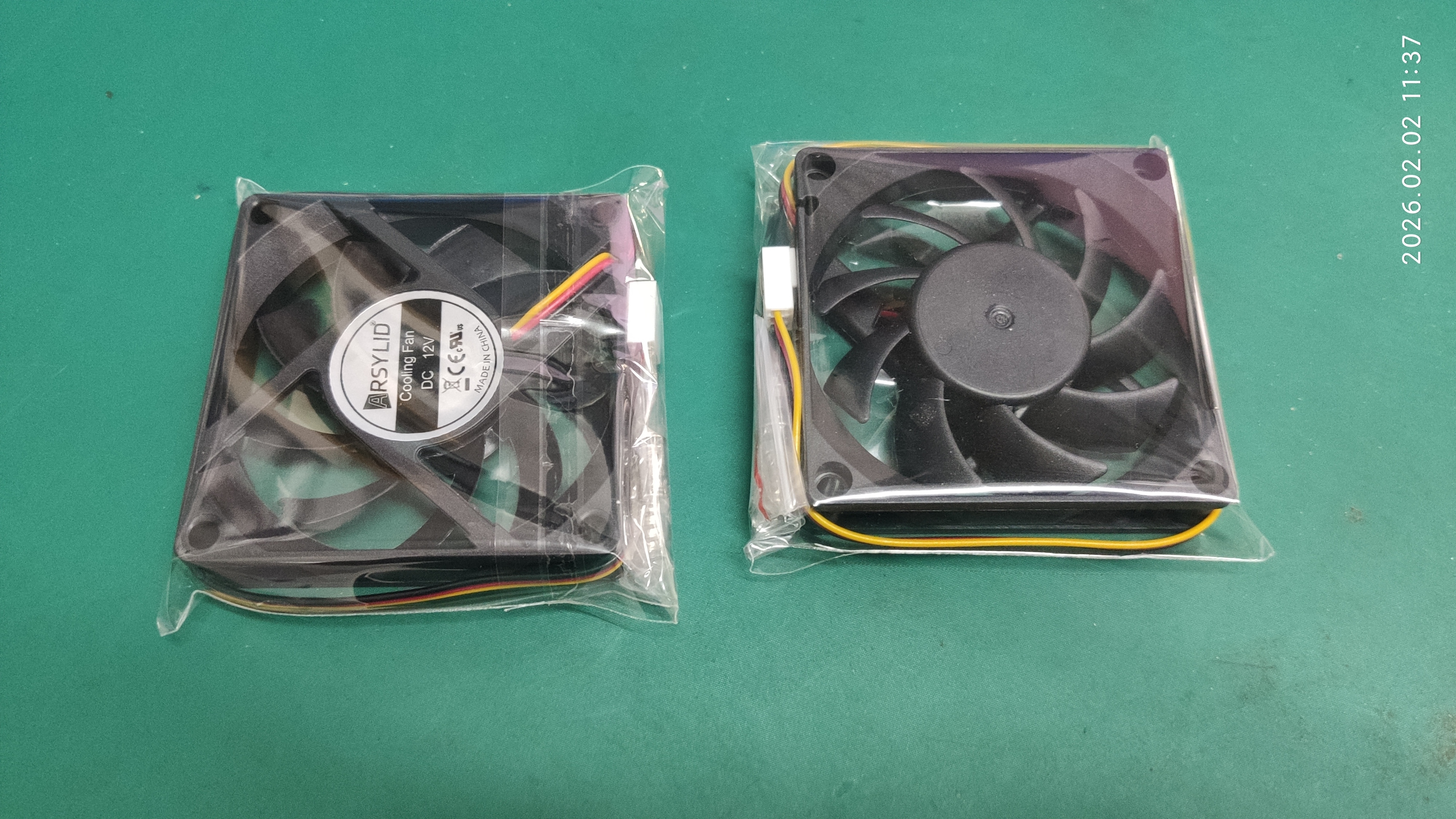 70mm, 7cm fan, 7015 fan, super silent, for power supply, for computer Case cooler, XinLi Black7015