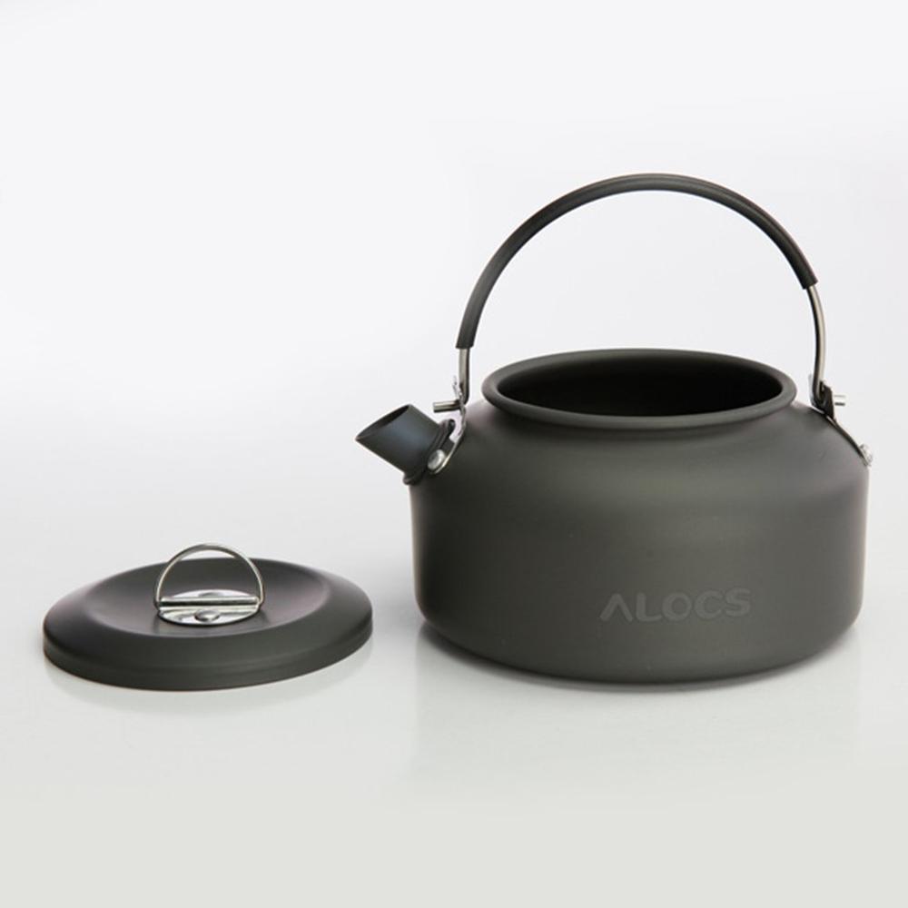 0.8L Outdoor Camping Kettle For ALOCS CW-K02 Ultra Lightweight Cookware Tea Coffee Pot for Camping Fishing