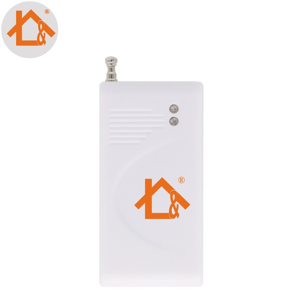 Wireless Door Window Vibration Detector External Antenna Shock sensor Work for GSM PSTN SMS Home Burglar Security Alarm
