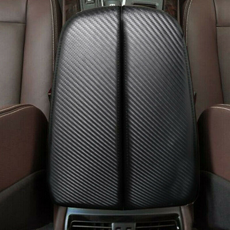 Durable And Practical Carbon Fiber Look Center Console Armrest Cover For BMW X5 E70 X6 E71