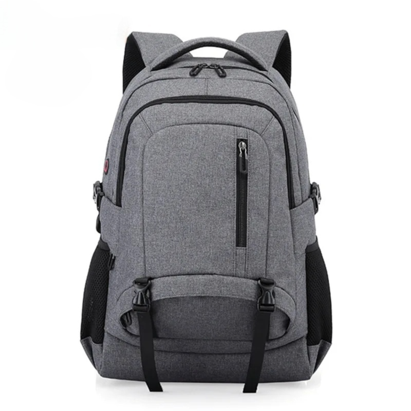 Men Computer SchoolBag Business Bag Oxford Wear-resistant Waterproof Travel Shoulder Backpack Laptop Rucksack College Daypack: SKY BLUE