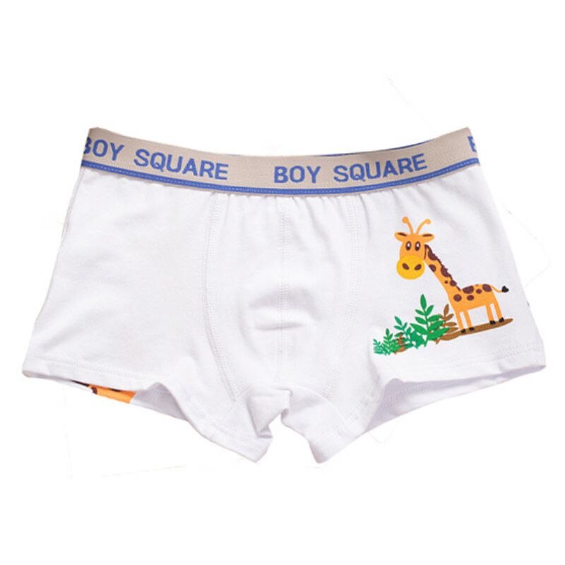Babys fille garçon sous-vêtements enfants enfants dessin animé Animal imprimé coton culotte Boxer Shorts enfant en bas âge enfants bas