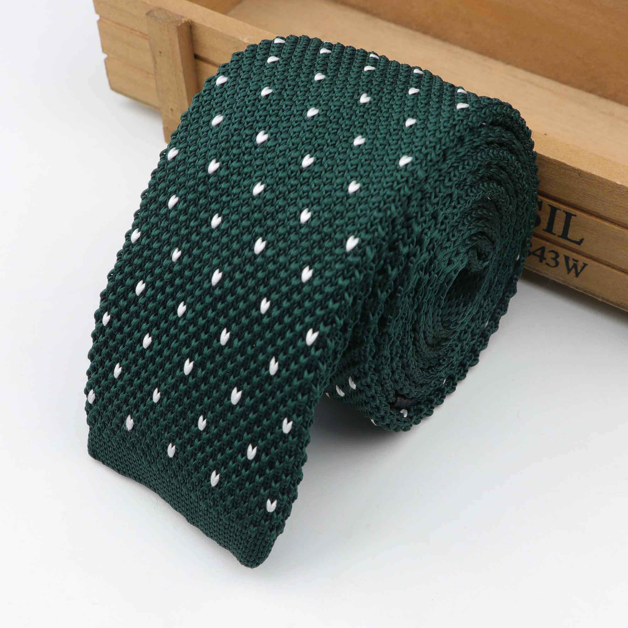 Mannen Kleurrijke Tie Knit Gebreide Ties Stropdas Kleur Smalle Slim Skinny Woven Vlakte Cravate Smalle Stropdassen: 9