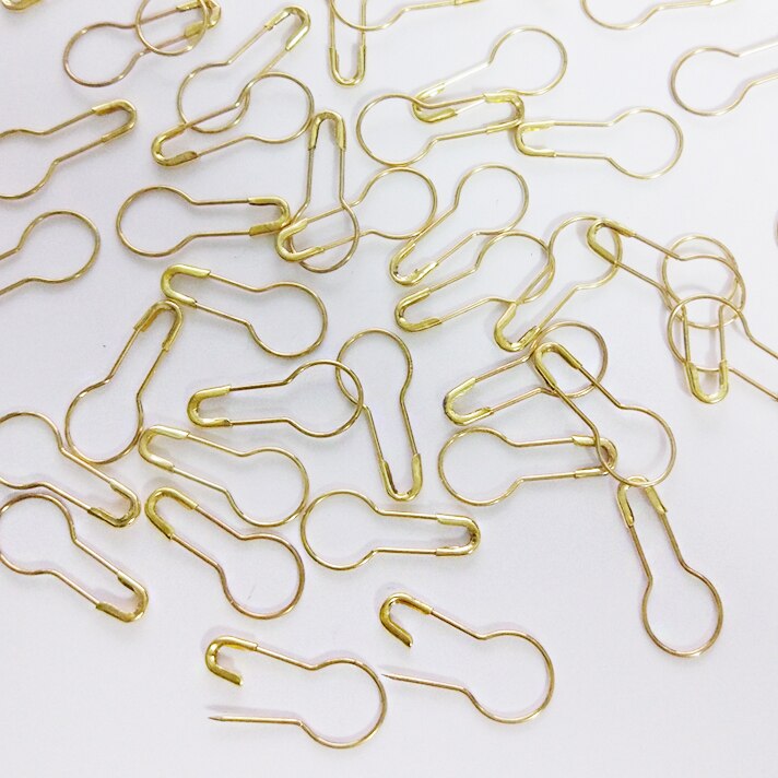 brass safety pins,500pcs/lot,silver gold black Calabash pin,garment accessories components,garment pin Pear Bulb Gourd safe pin