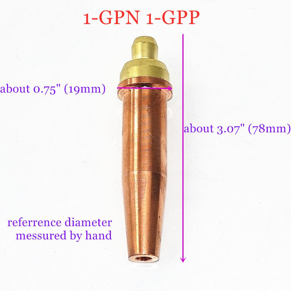 101 gpn gpp skärspets usa style series 1 syrgas acetylen propan naturgas skärbrännare munstycke