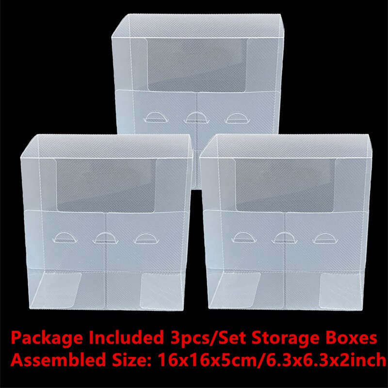 Clear Storage Bag/ Box Set Used to Store Handicraft Metal Cutting Die And Handicraft Auxiliary Tools.: B