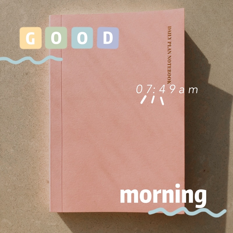 Mijn Timeline Scheduler Boek A5 Notebook 200P Undated Diy Maandelijkse Wekelijkse Dagelijkse Planner Boek