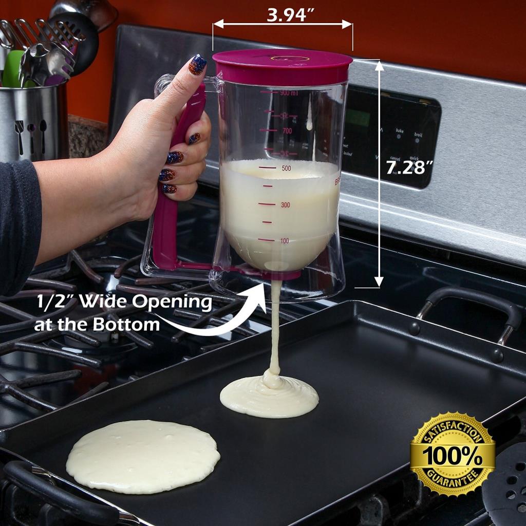 Beslag Dispenser-Crêpe Machine-Pannenkoek Machine