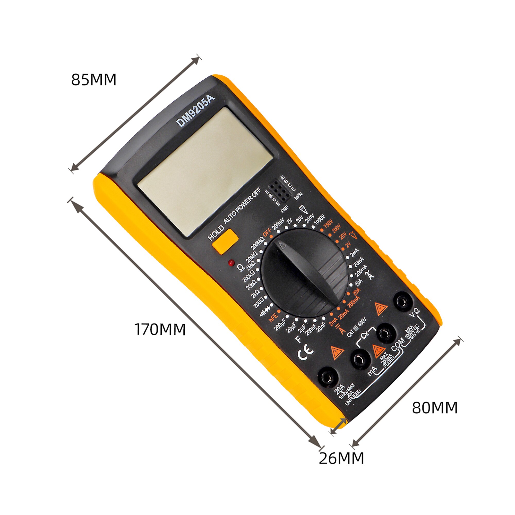 Draagbare Digitale Multimeter Ac Dc Remeter Vo Grandado