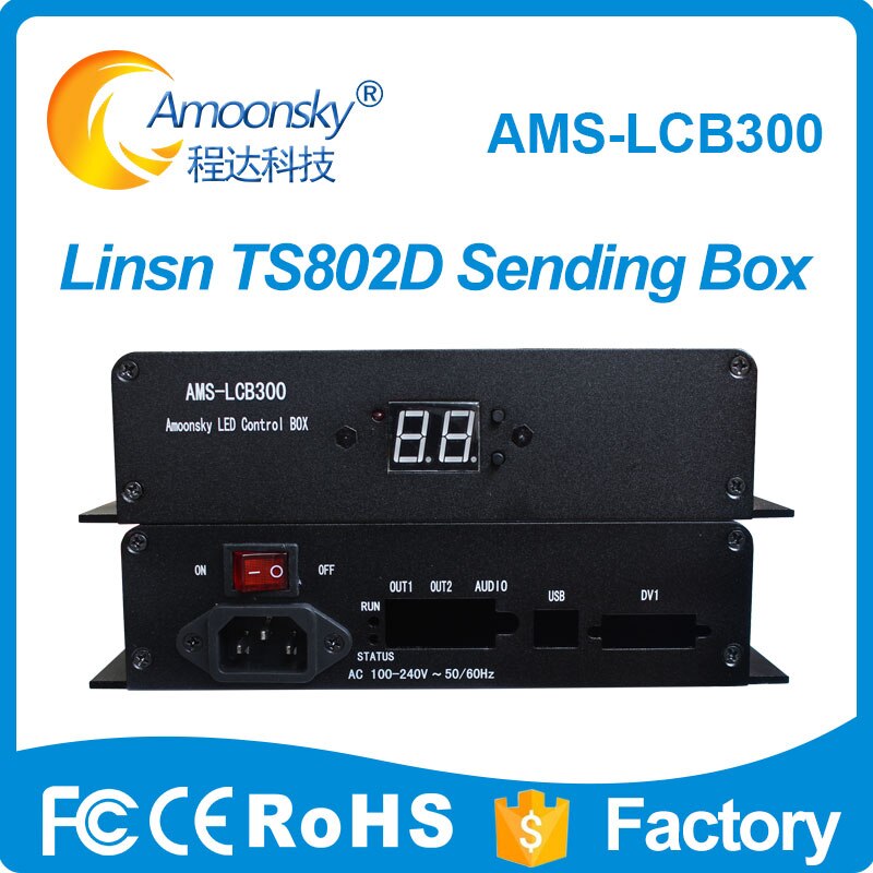 P3 P4 Led-scherm Controlesysteem Externe Verzenden Card Linsn Ts852d Ds852d Ondersteuning Linsn-ts802d Ts801d Ds802d Ds801d Best Selling