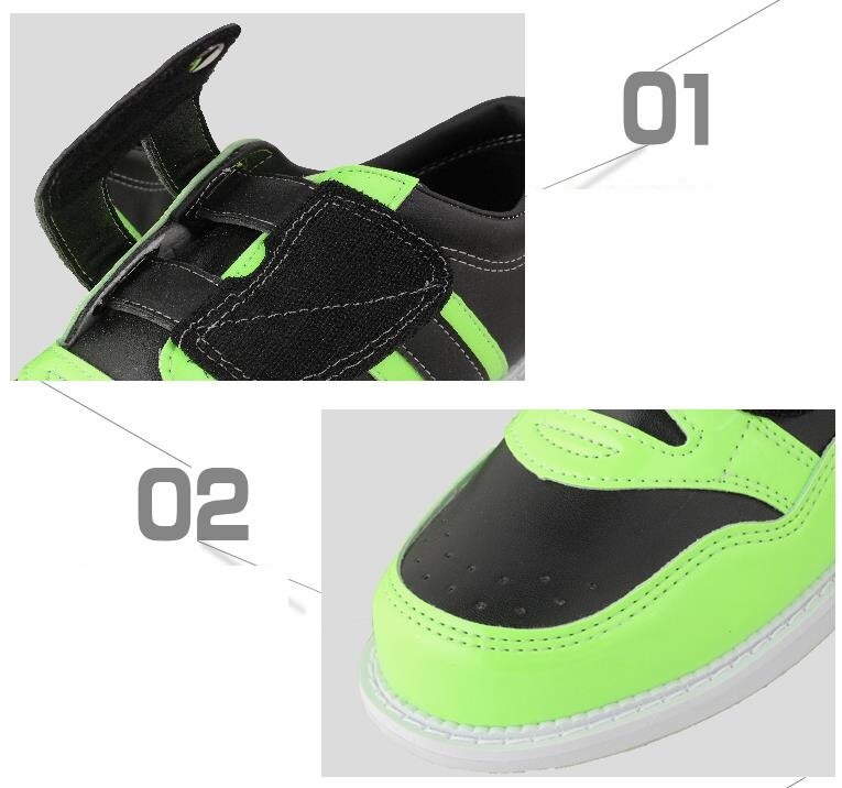 Chaussures de Bowling respirantes pour hommes et femmes, baskets de sport, respirantes, antidérapantes, avec semelle, 34-47
