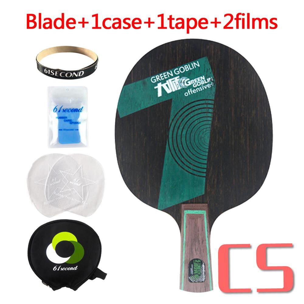 Friendship 729 Master series table tennis racket Green goblin 5/7 Ebony ebony 5 7 OFFENSIVE attack: 7 CS with YM 1case