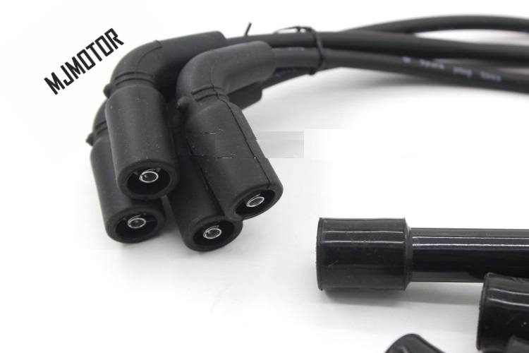 (4pcs/kit) Ignition Wire Set High Tension Lead lines For Chinese Great Wall V240 4G69 engine Auto car motor parts