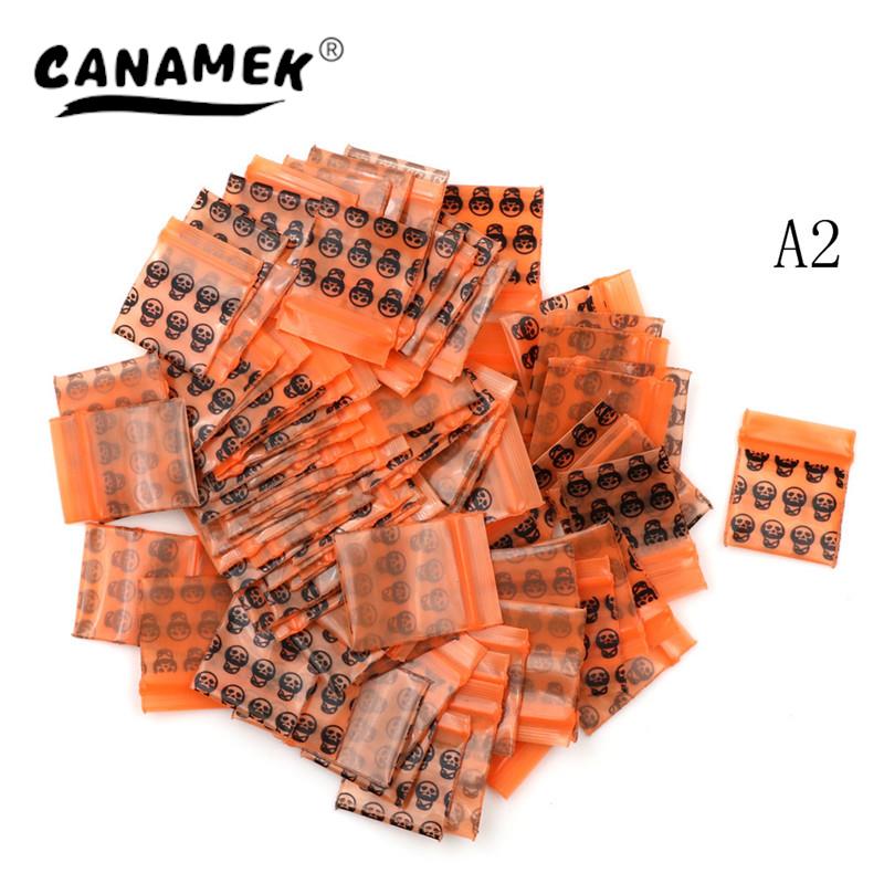 100 stk mini zip lock poser billigere liten plast glidelås pose plast emballasje poser ziplock pille emballasje poser ziplock bag: Rød