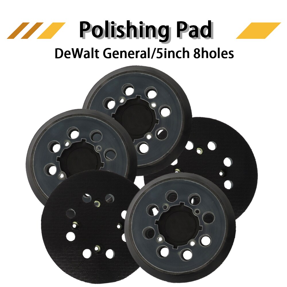Sanding Pads Replacement for dewalt 5Inch 8 Hole Hook and Loop Compatible with Dewalt Orbital Sander