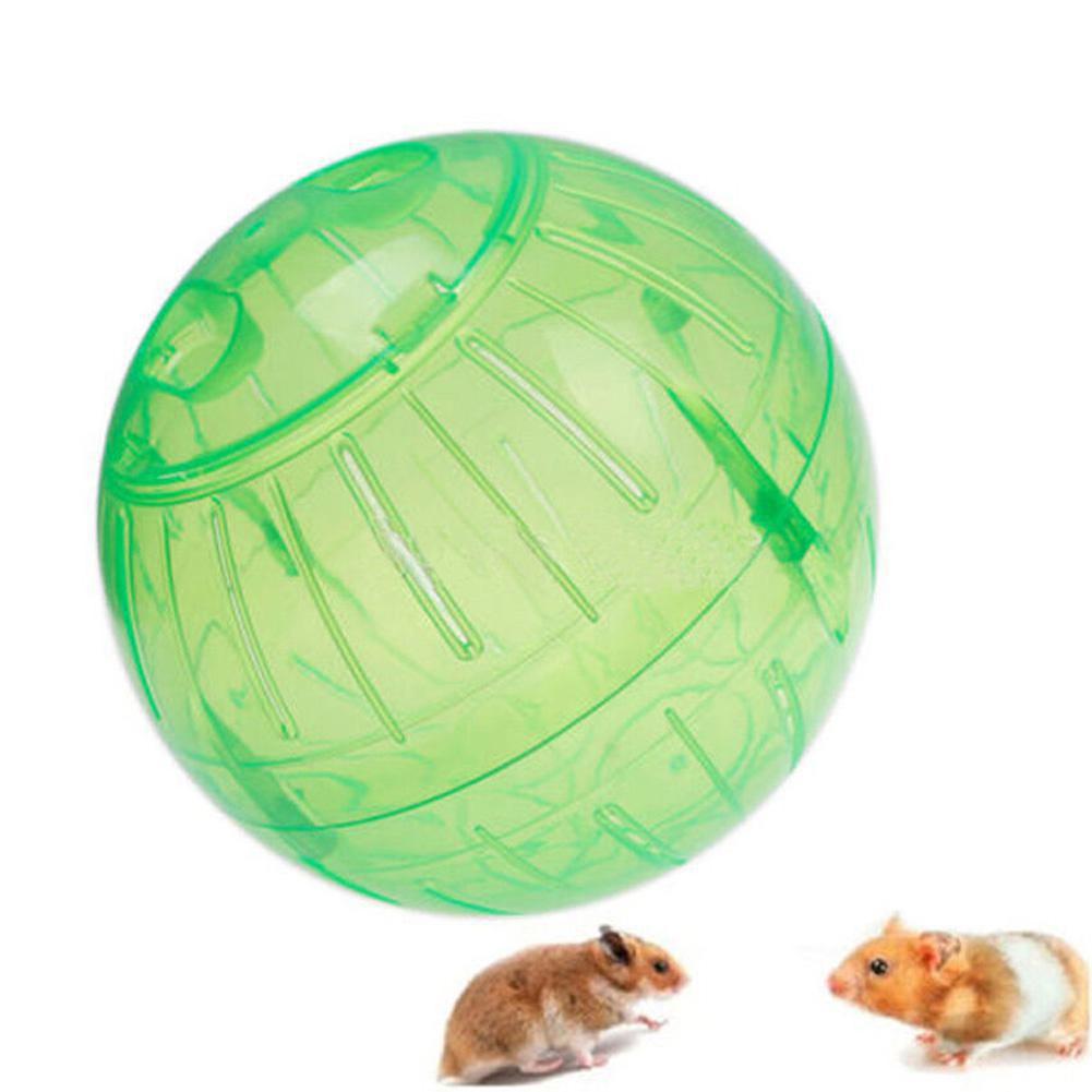 Pet Rodent Mice Hamster Gerbil Rat Jogging Ball Plastic Cages Toy for Play and Exercise