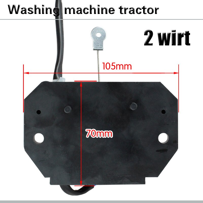 XPQ-6 lavadora válvula de drenaje motor lavadora tractor de máquina lavadora válvula de drenaje