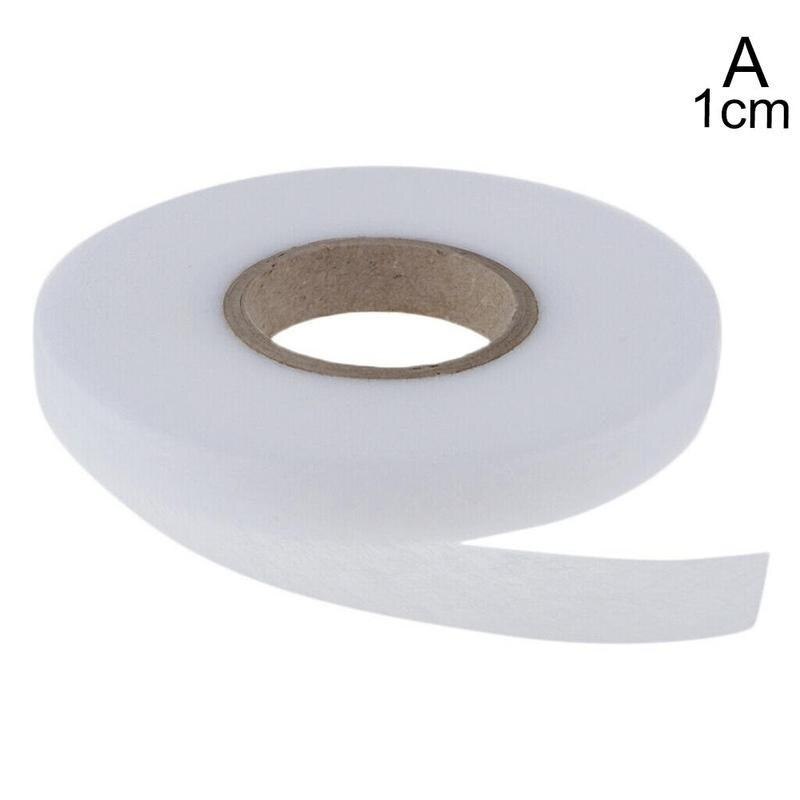 White Double Sided Sewing Accessory Adhesive Tape Cloth 1pc Non-woven Interlining Fusible Tape Fabric Apparel Interlining A7U9: A