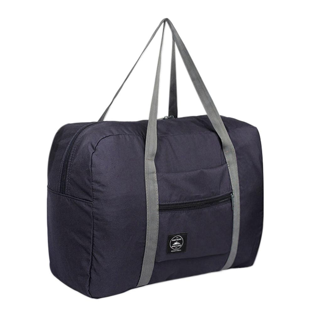 Saco de viagem grande capacidade impermeável bolsa de náilon dobrável sacos de bagagem masculina feminina duffle saco de transporte mão bagagem cubos de embalagem #3