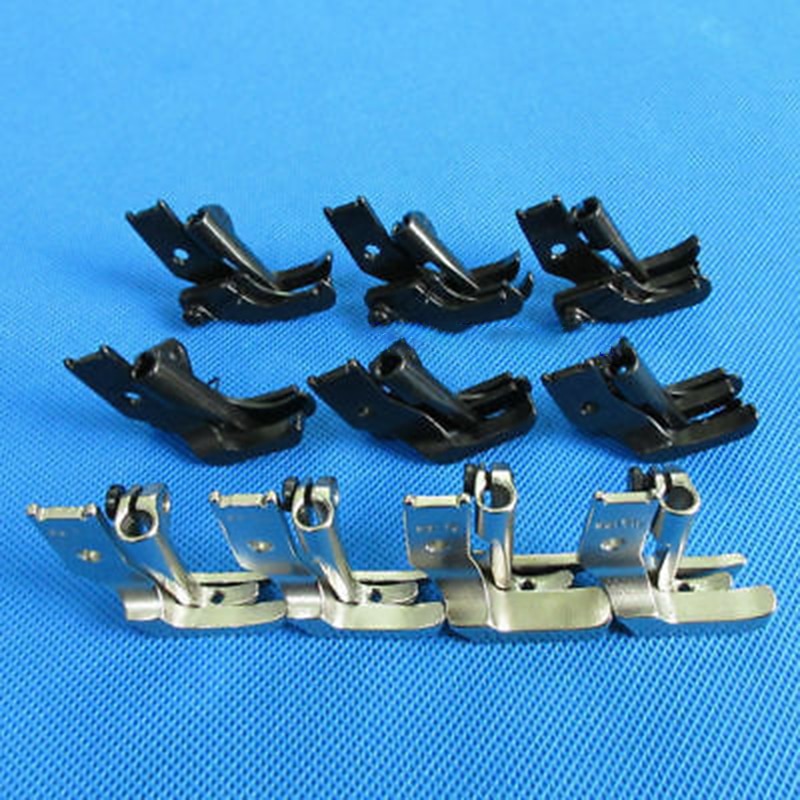 Durable Reliable 10pcs Piping Walking Foot with R & L Edges Guide for JUKI DNU-1541,241 LU-563 Walking Foot Sewing Machine Part