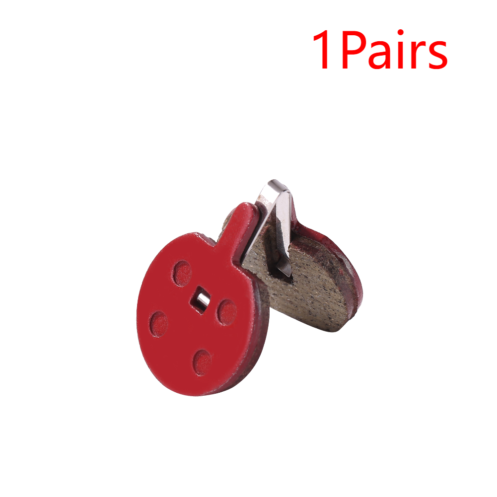 Pastillas de freno hidráulicas universales para bicicleta de montaña, piezas de bicicleta de montaña, pastilla de freno de disco de resina orgánica, accesorio para bicicleta, 1-20 pares: Blanco