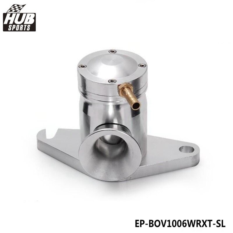 Blow Off Valve Bov Valve Dump Adapter Voor Subaru Wrx Sti Forester Turbo Bout Op Top Mount HU-BOV1006WRXT: Zilver