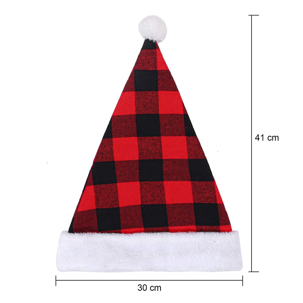 Arrivals Merry Christmas Santa Hat Adult Kids One Size Cap Christmas Decorations Christmas Party Theme Party Dress Up Hats