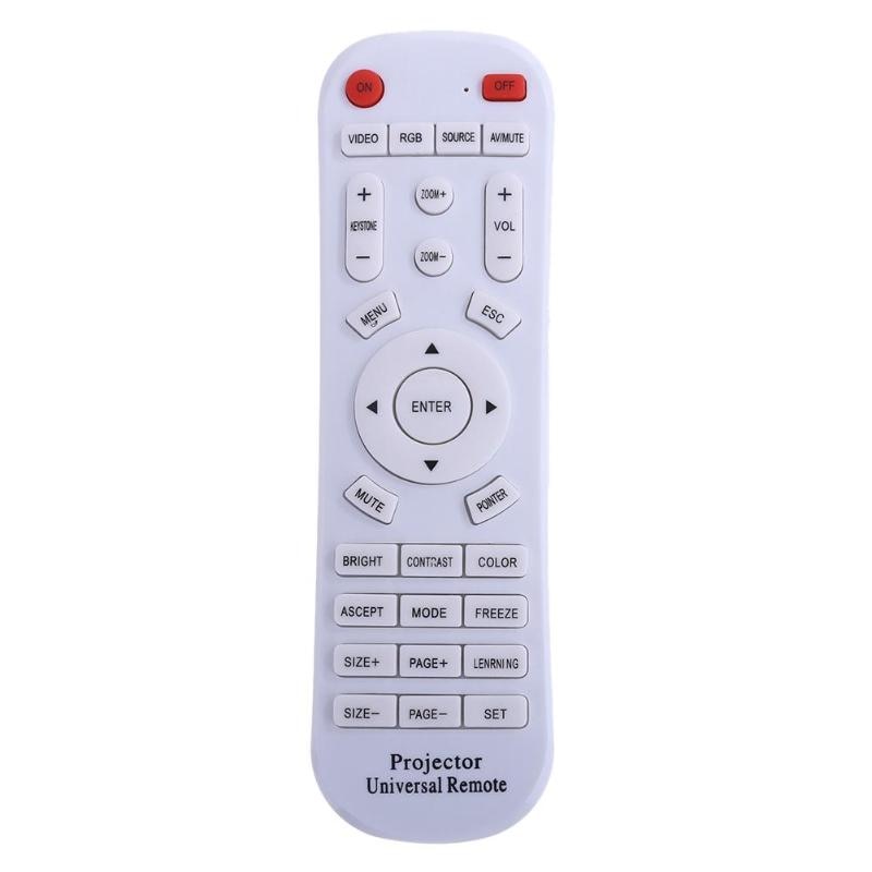 Universal Projector Remote Control Replacement Accessories for Epson Hitachi Sony Samsung Sharp Toshiba Video Player Projector