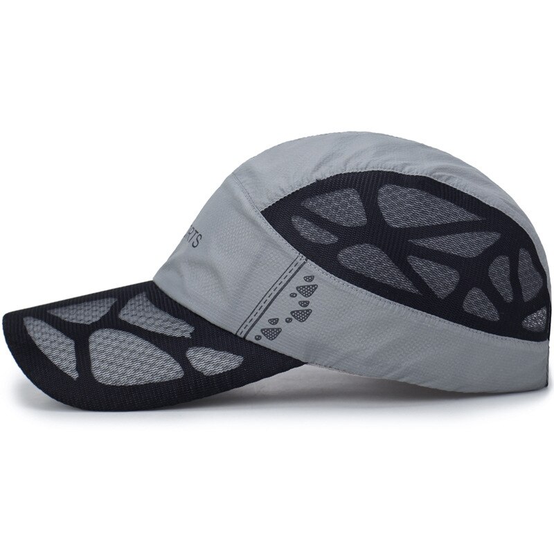 Baseballkappe für damen und herren, atmungsaktiver sommerhut mit sonnenschutz aus mesh, verstellbarer sonnenhut, golfkappe, tenniskappe, laufkappe, wanderkappe