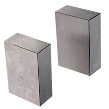 ABSF 1 Pair 123 Blocks 1-2-3 Ultra Precision 0.0002 Hardened Without Holes