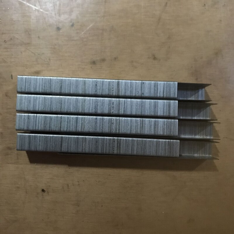 1/2Inch Pneumatische Nietmachine Tacker Fijne Nietmachine Tool Voor Meubels Nagelpistool Tool 4-16Mm Pneumatische air Power Tool